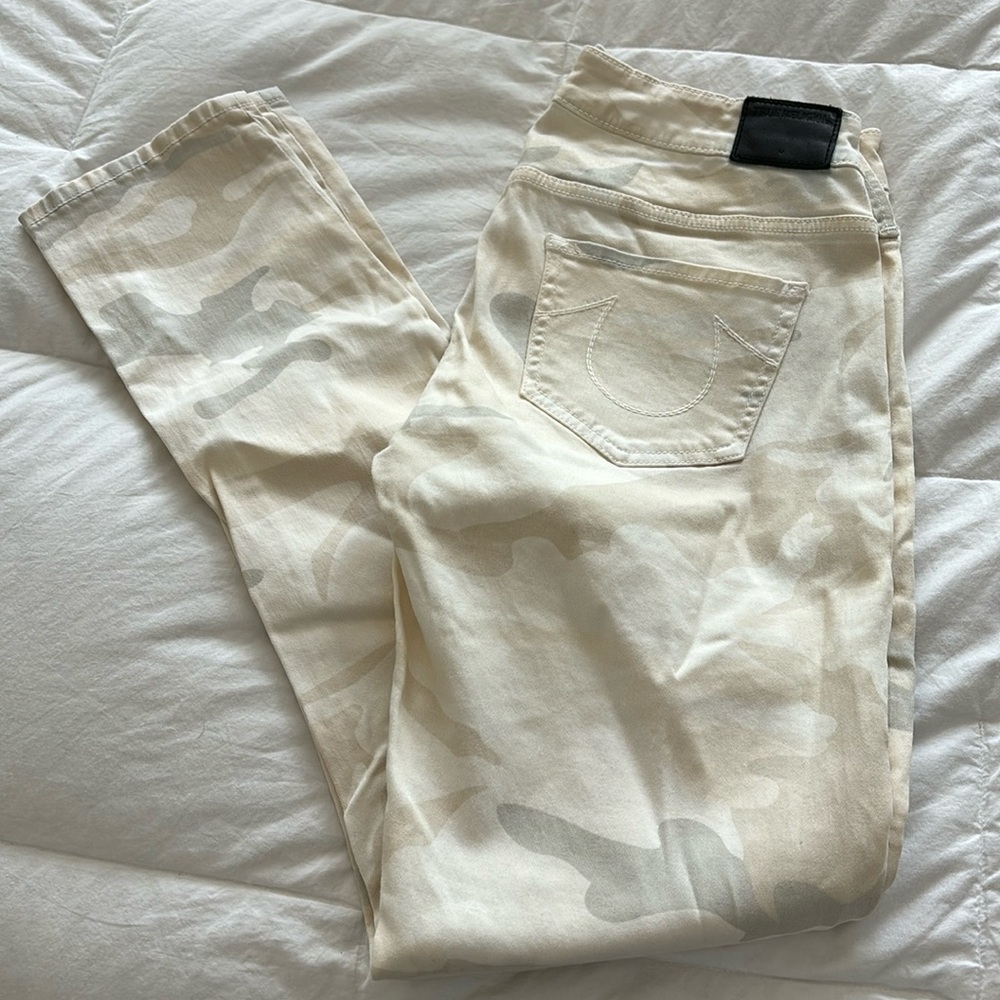 True Religion Camo cargo pants